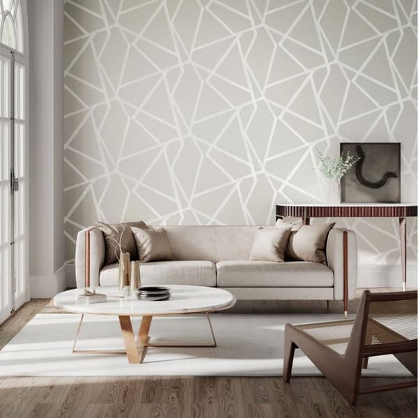 Harlequin Sumi Geometric Textured Wallpaper