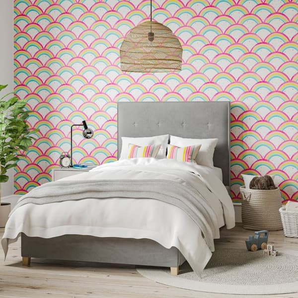 Harlequin Rainbow Wallpaper