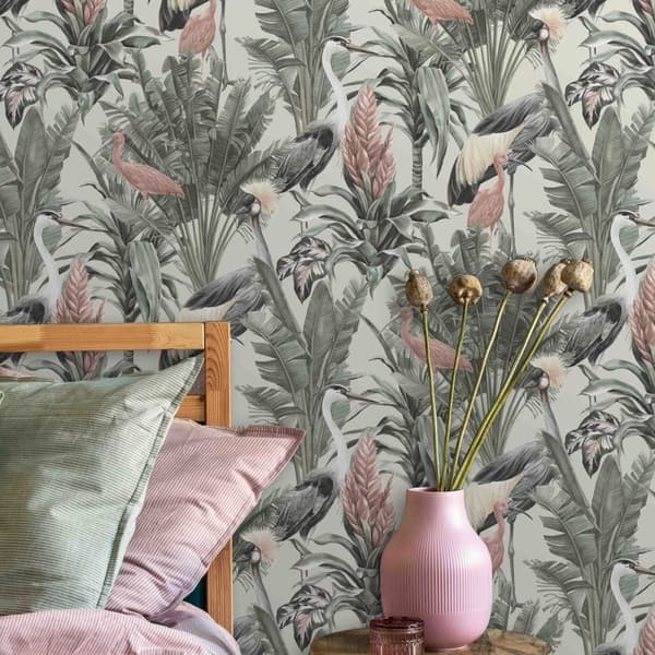 World Of Wallpaper Manu Tropical Wallpaper