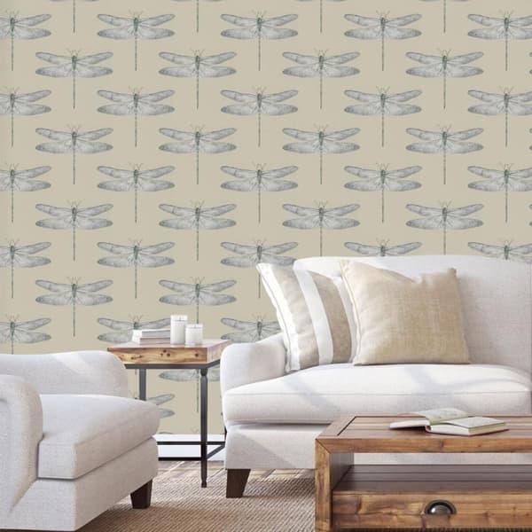 Harlequin Demoiselle Dragonfly Wallpaper