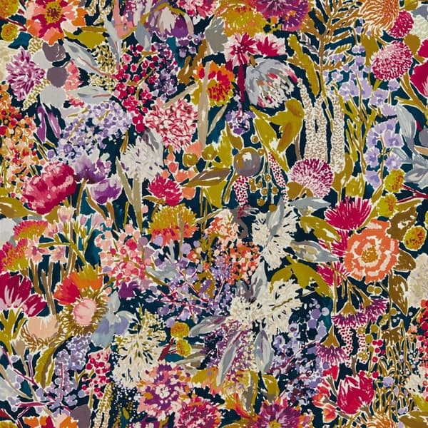 Harlequin Sanguine Floral Wallpaper