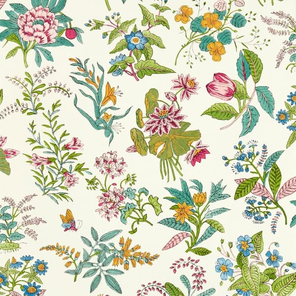 Harlequin Sophie Robinson Floral Wallpaper Ruby/Pearl/Peridot 10m x 0.3m