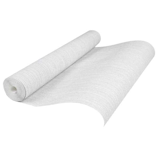 Tapet 3D enfärgad grå 10x0,53 m non-woven tyg