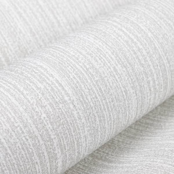 Tapet 3D enfärgad grå 10x0,53 m non-woven tyg