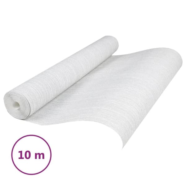 Tapet 3D enfärgad grå 10x0,53 m non-woven tyg