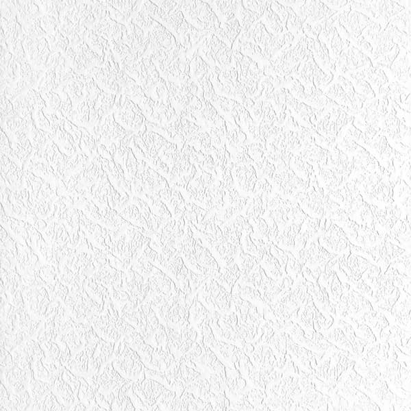 Belgravia Texturerad tapet med sprucken is White One Size
