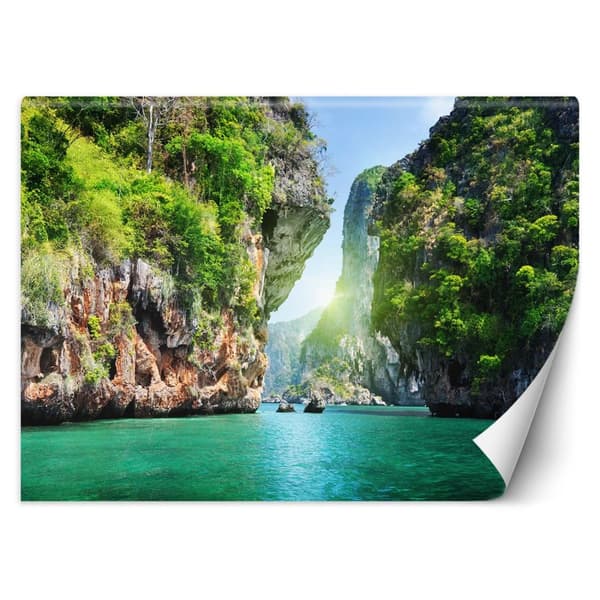 Fototapet, Tropical bay - 200x140