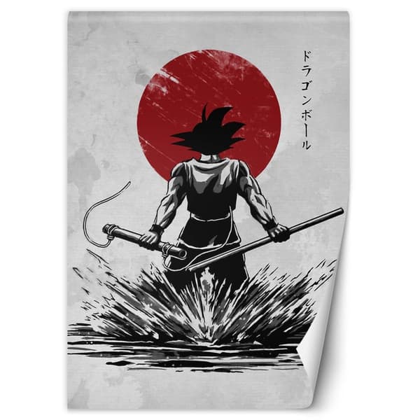 Seinämaalaus, Son Goku DDJVigo-taistelun aikana - 100x140