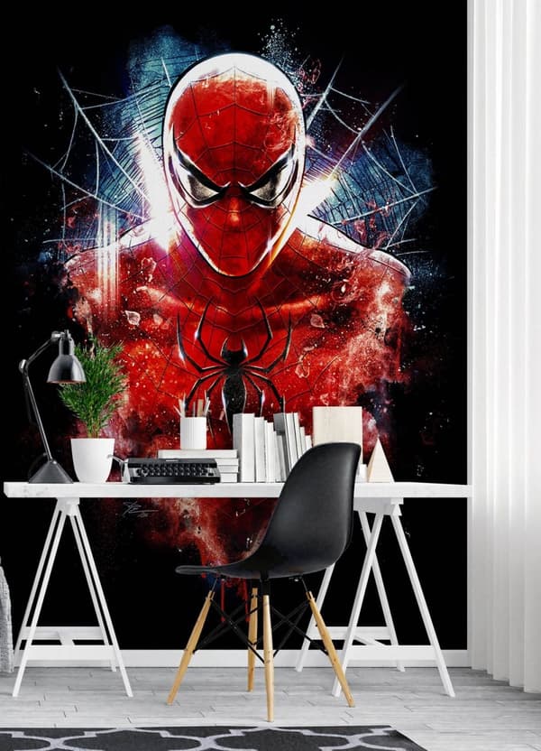Seinämaalaus, Spider-Man Barrett Biggers - 100x140
