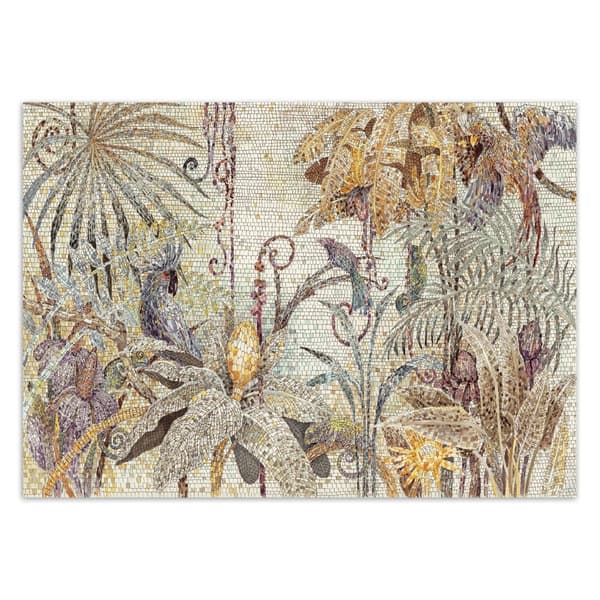 Seinämaalaus, Jungle mosaiikki - 400x280