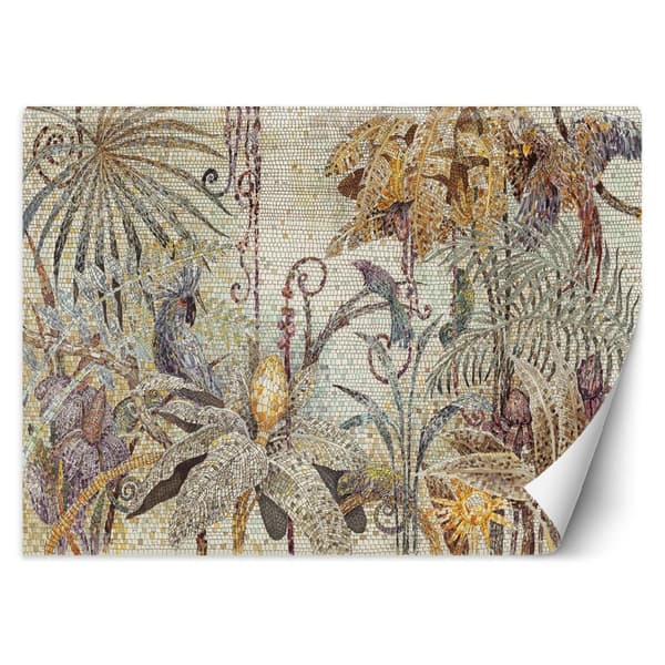 Seinämaalaus, Jungle mosaiikki - 400x280