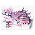 Pikkukuva 1 / 5: Seinämaalaus, japanilaiset pagodit - 200x140