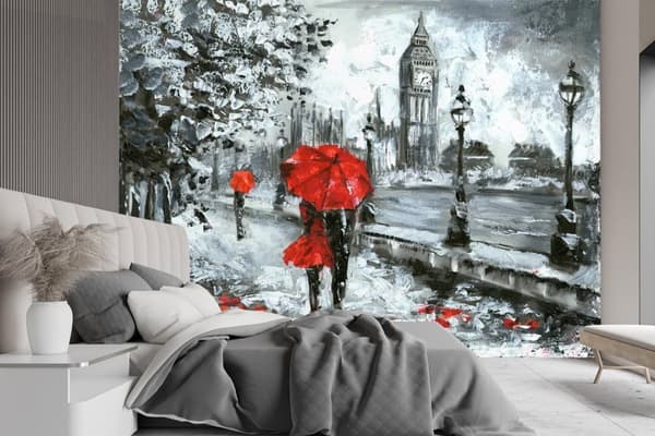 Fototapet, Walk in London - 300x210