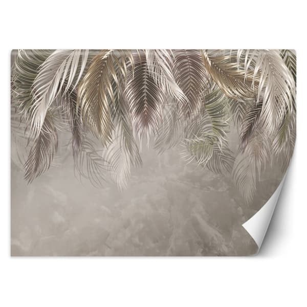 Fototapet, 3D palmblad - 350x245