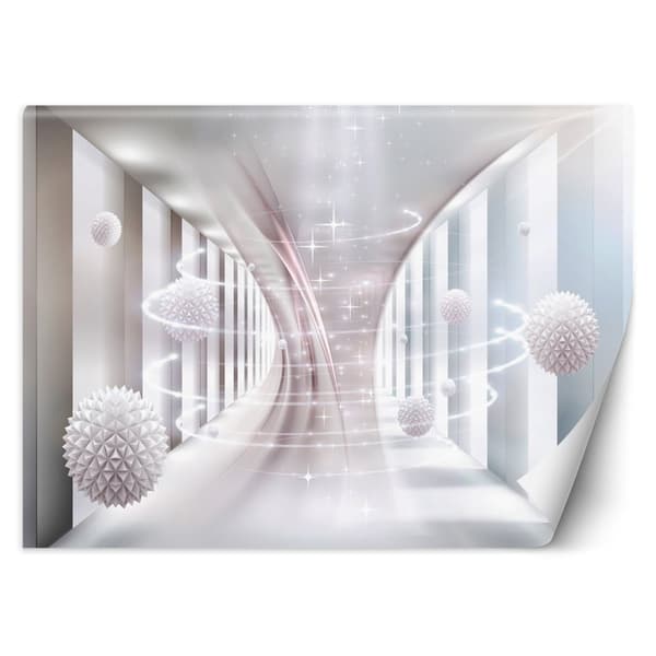 Seinämaalaus, Pyöriviä palloja 3D tunneli - 100x70