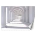 Pikkukuva 1 / 5: Seinämaalaus, Tunneli abstraktio valkoinen - 200x140