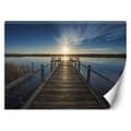 Pikkukuva 1 / 5: Valokuvatapetti, Lake Pier at sunset - 200x140