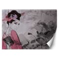 Pikkukuva 1 / 5: Seinämaalaus, Geisha muotokuva betoniseinällä - 450x315