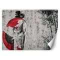 Pikkukuva 1 / 5: Seinämaalaus, japanilainen geisha tuulettimella - 150x105