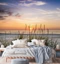 Pikkukuva 2 / 5: Seinämaalaus, Beach Sea Sunset - 150x150
