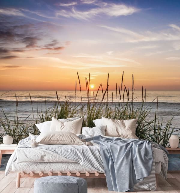 Seinämaalaus, Beach Sea Sunset - 150x150