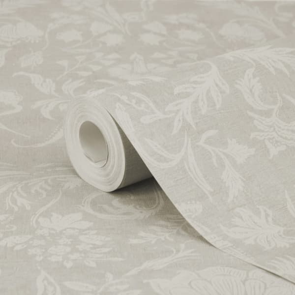LOOKS af Wolfgang Joop | Non-woven tapet - Kongens damask - Beige - 10mx53cm