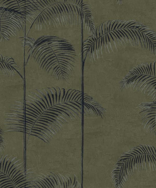 LOOKS av Wolfgang Joop | Vliestapete - Palme deluxe - Grün - 10mx53cm