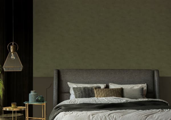 LOOKS af Wolfgang Joop | Non-woven tape - Uni - Grün - 10mx53cm