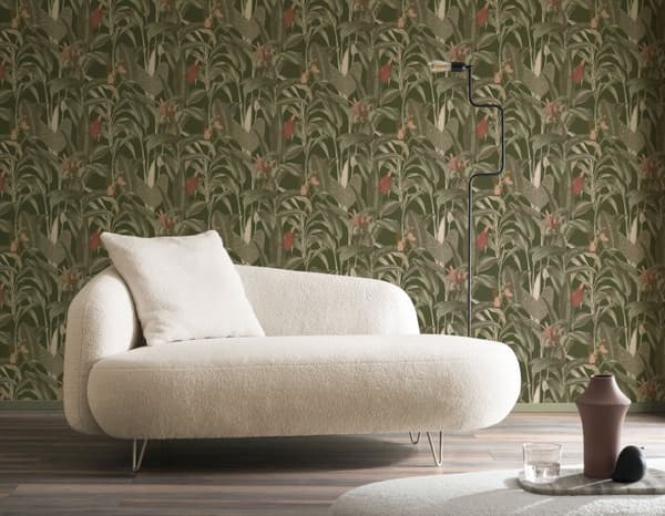 LOOKS av Wolfgang Joop | Vliestapete - Tropical Blätter - Grün - 10mx53cm