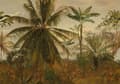 Miniatyrbillede 1 af 5: LOOKS af Wolfgang Joop | Fototapet - Jungle Morgensol - 270x350cm