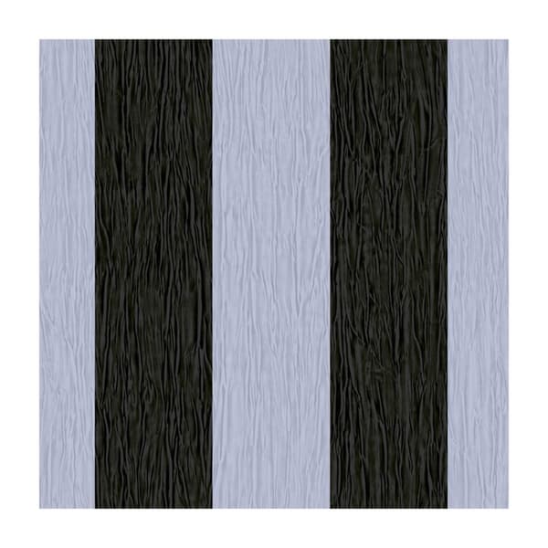 Debona Crystal Stripe Textured Glitter Wallpaper Black/Silver 10m x 53cm