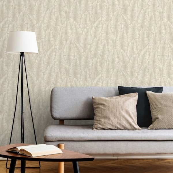 Grandeco Palmeira Leaf Wallpaper