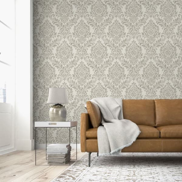 Muriva Darcy James Collection Eleanor Damask Wallpaper