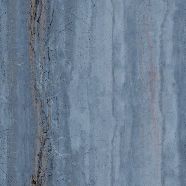 Debona Vertical Marble Textured Wallpaper Blue/Gold 10m x 53cm