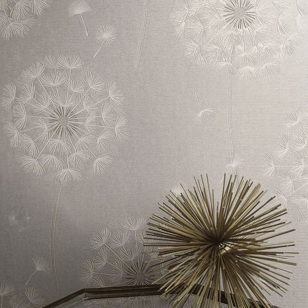 Holden Décor Allora Dandelions Heavyweight Vinyl Textured Wallpaper