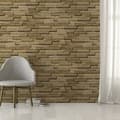 Miniatyrbild 2 av 4: Easy Decor Non-woven Tapet - 3D Trävägg 10mx52cm