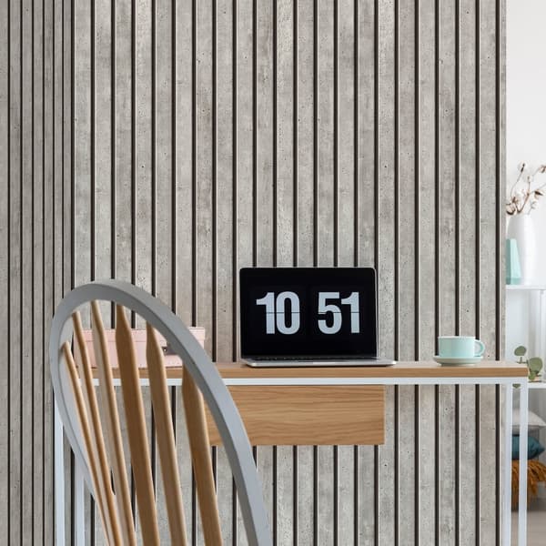 Easy Decor Non-woven Tapet - Betongbalkar 10mx52cm