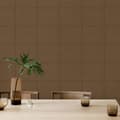 Miniatyrbillede 2 af 4: Easy Decor Non-woven Tapet - Læderblokke Cognac 10mx52cm