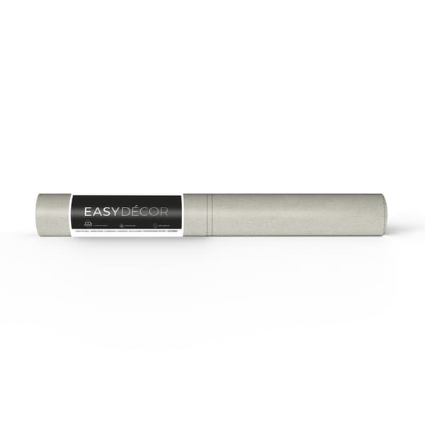 Easy Decor Non-woven Tapet - Læderblokke Taupe 10mx52cm