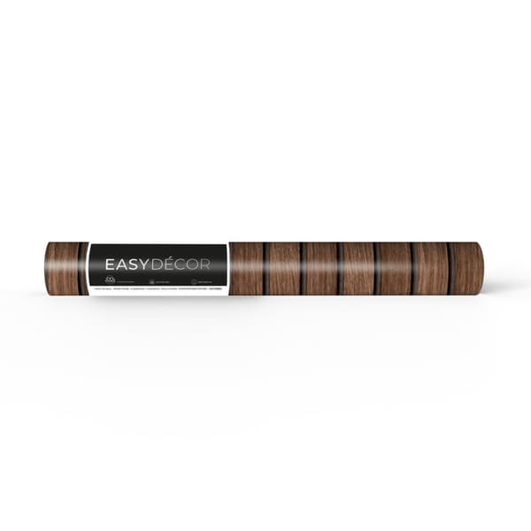 Easy Decor Non-woven Tapet - Wood Strokes Brun 10mx52cm