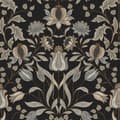 Miniatyrbild 1 av 4: Sublime Non-woven Tapet - Nostalgisk Blomma Brun 10mx52cm