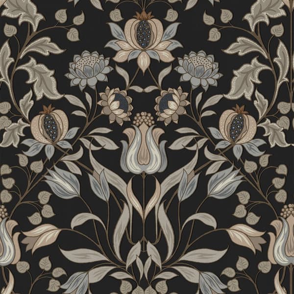 Sublime Non-woven Tapet - Nostalgisk Blomma Brun 10mx52cm