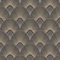 Miniatyrbild 1 av 3: Sublime Non-woven Tapet - Art Deco Svart/Guld 10mx52cm