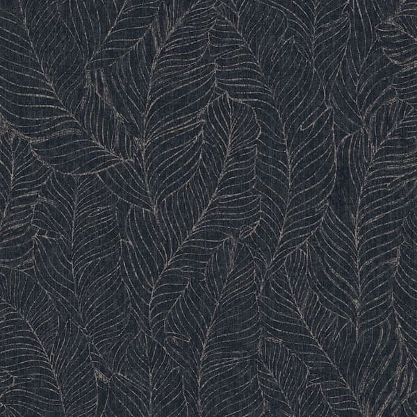 Sublimt ikke-vævet tapet - Harmony Leaves Blue 10mx52cm