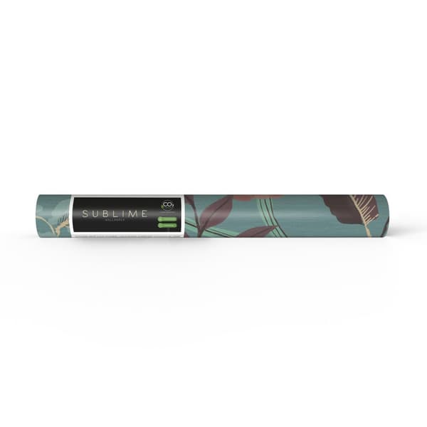 Sublimt ikke-vævet tapet - Paradise Arts Blue 10mx52cm