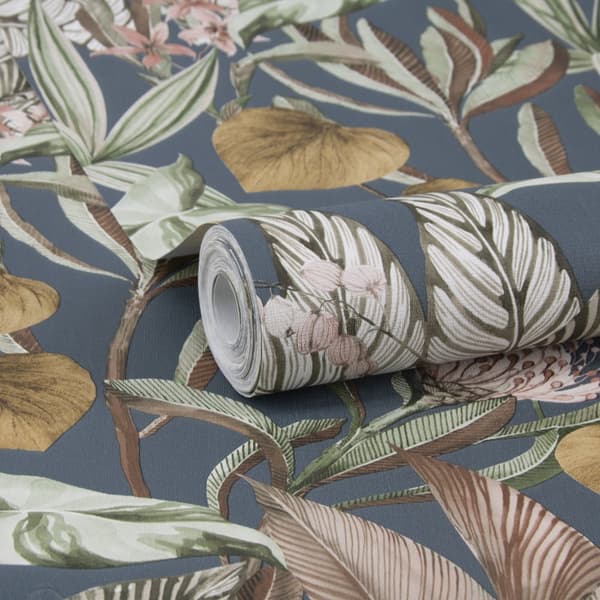 Sublime Non-woven Tapet - Stefanie Blue 10mx53cm