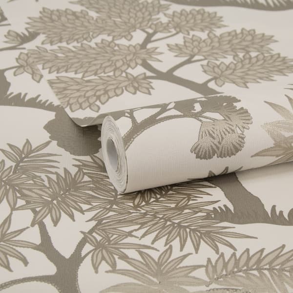 Sublime Non-woven Tapet - Träd Naturguld 10mx52cm