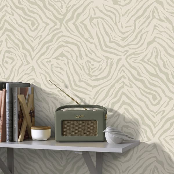 Superfresco Easy - Non-woven tapet - Zaya naturell 10mx52cm