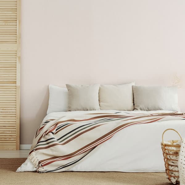 WOW Non-woven Tapet - Linen Shimmer Hvid 10mx52cm
