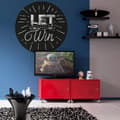 Miniatyrbild 1 av 5: panorama rund självhäftande tapet Star Wars svart och vitt - Ø 128 cm - 612023